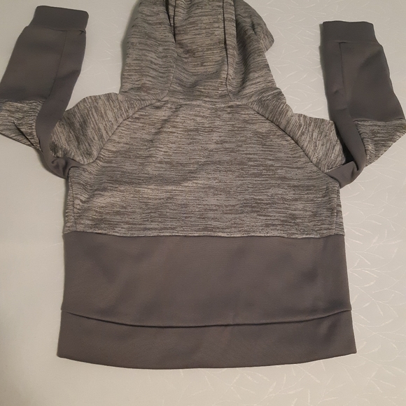 Nike Pullover Hoodie For Boys Size 2T Gray Color With yellow Symbol, - Picture 2 of 10